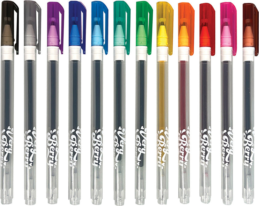 Very Berry Strawberry Scented Gel Pens Ooly (International Arrivals)