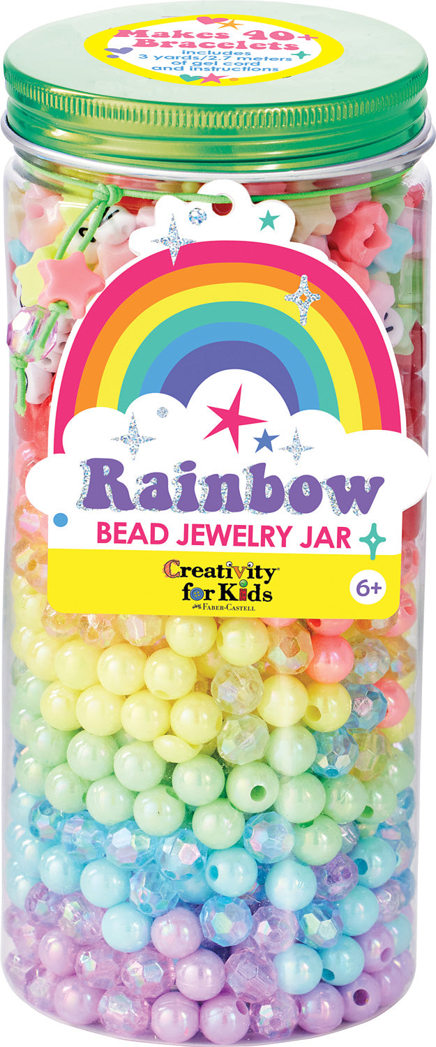 Bead Jar - Rainbow Creative Faber-Castell
