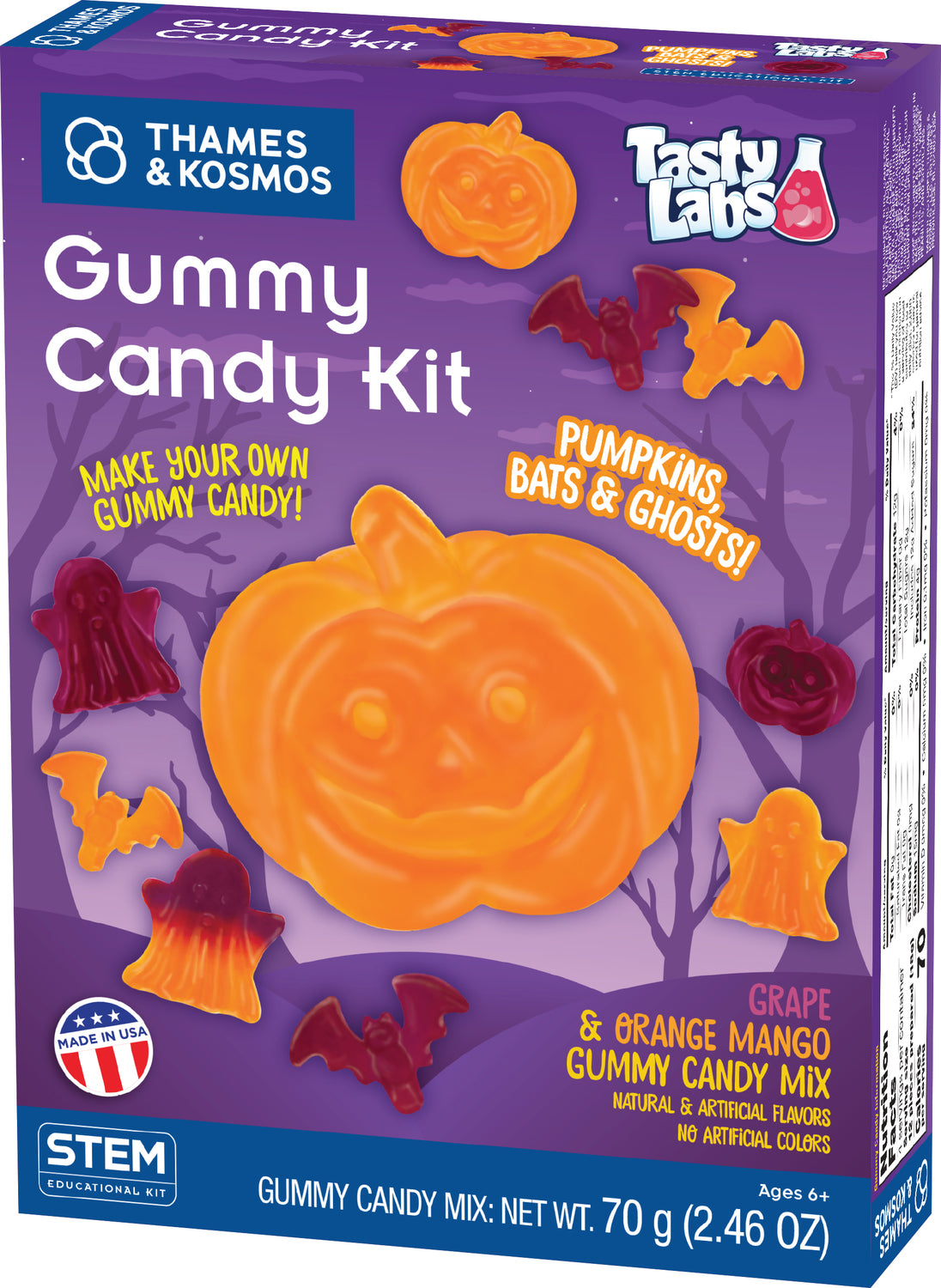 Gummy Candy Kit - Pumpkins, Bats & Ghosts