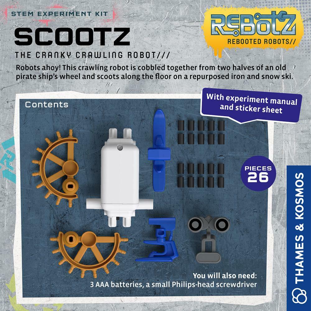 Rebotz: Scootz The Cranky Crawling Mini Robot