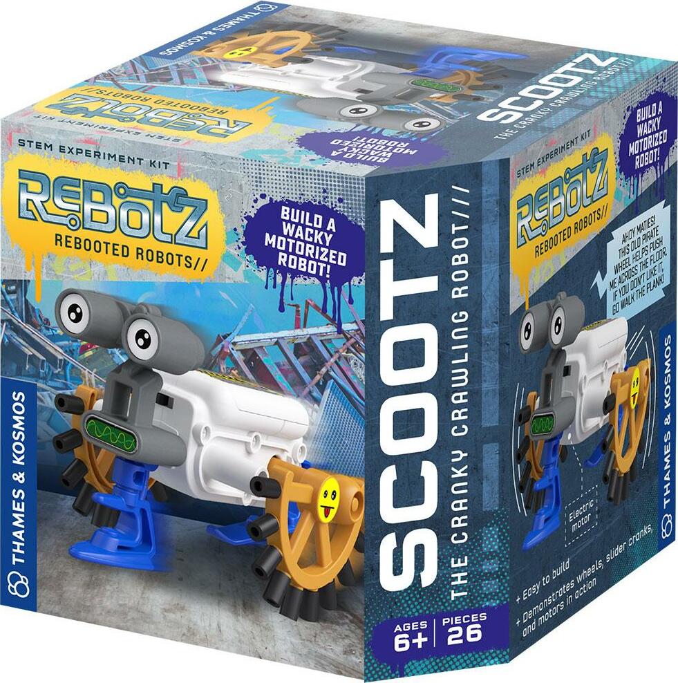Rebotz: Scootz The Cranky Crawling Mini Robot