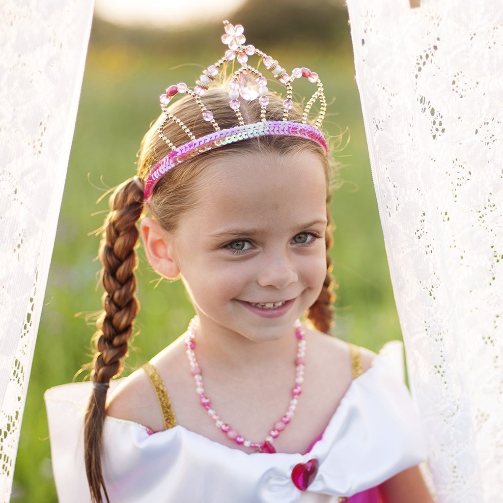 Fairy Princess Pink and Gold Tiara