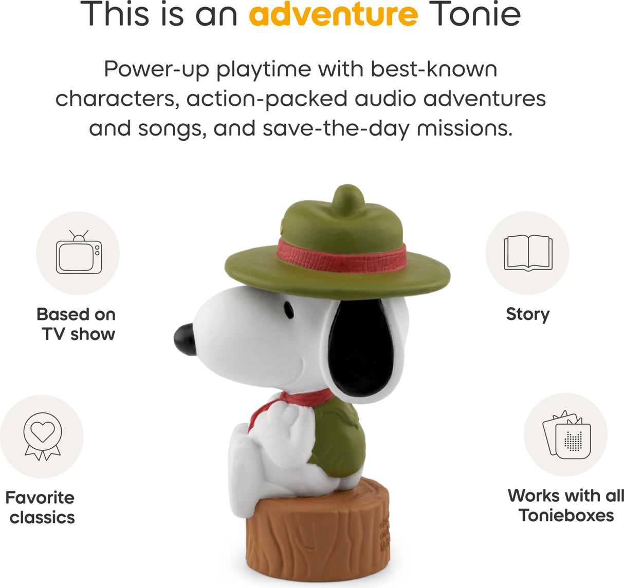 Camp Snoopy (Peanuts) Tonie