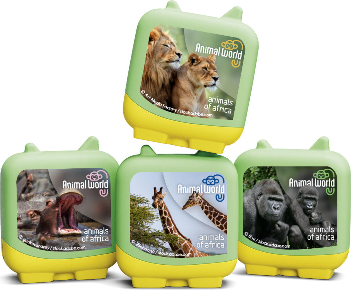 Animal World Animals of Africa Clever Tonies - 4 Pack