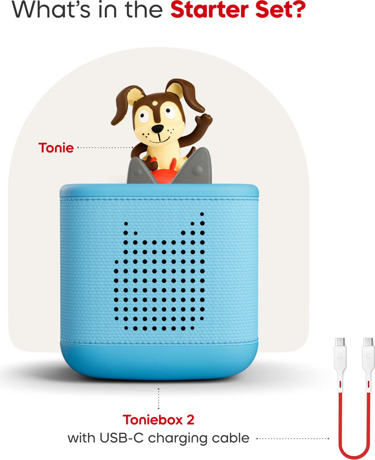 Playtime Puppy Toniebox 2 Starter Set - Sky Blue