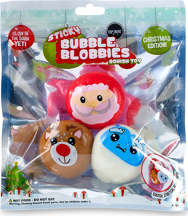 Sticky Bubble Blobbies -Christmas Edition