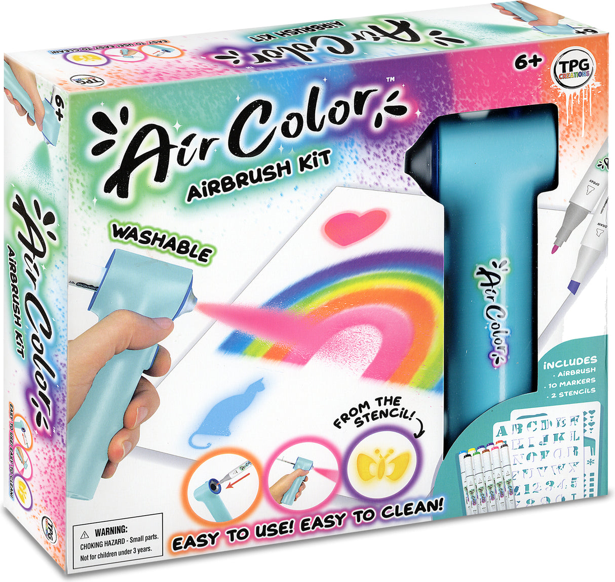 Aircolor Airbrush Kit (includes markers) TPG Creations (The Pencil Grip)