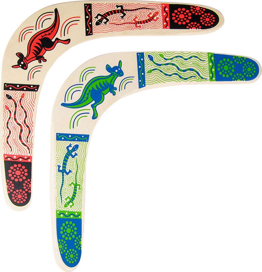 14.5" Wooden Boomerang Toy Network