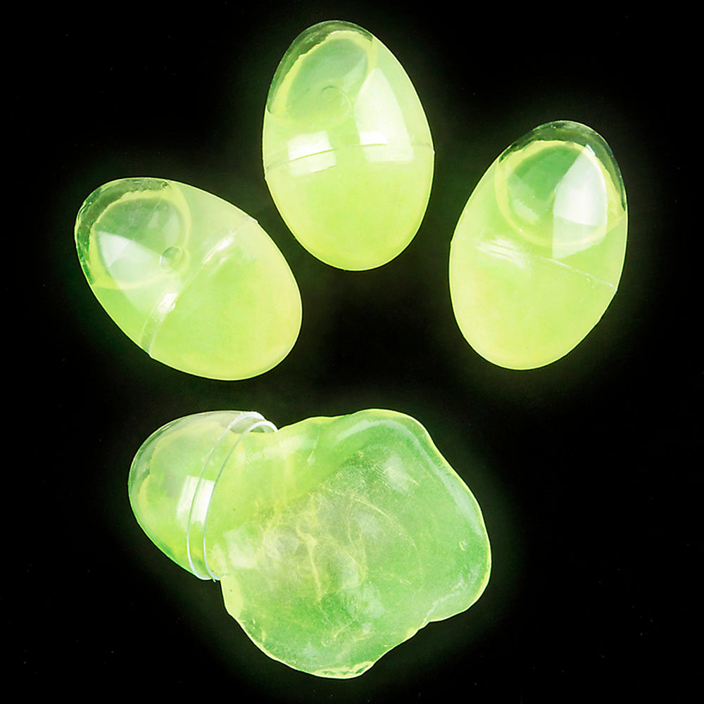 Glow in the Dark Putty Egg Toy Network