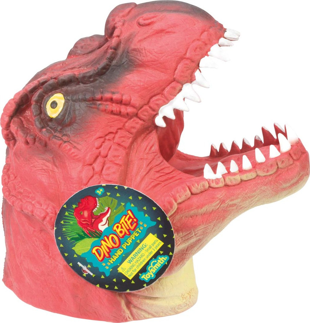 Dino Bite! Hand Puppet - Assorted Colors Toysmith