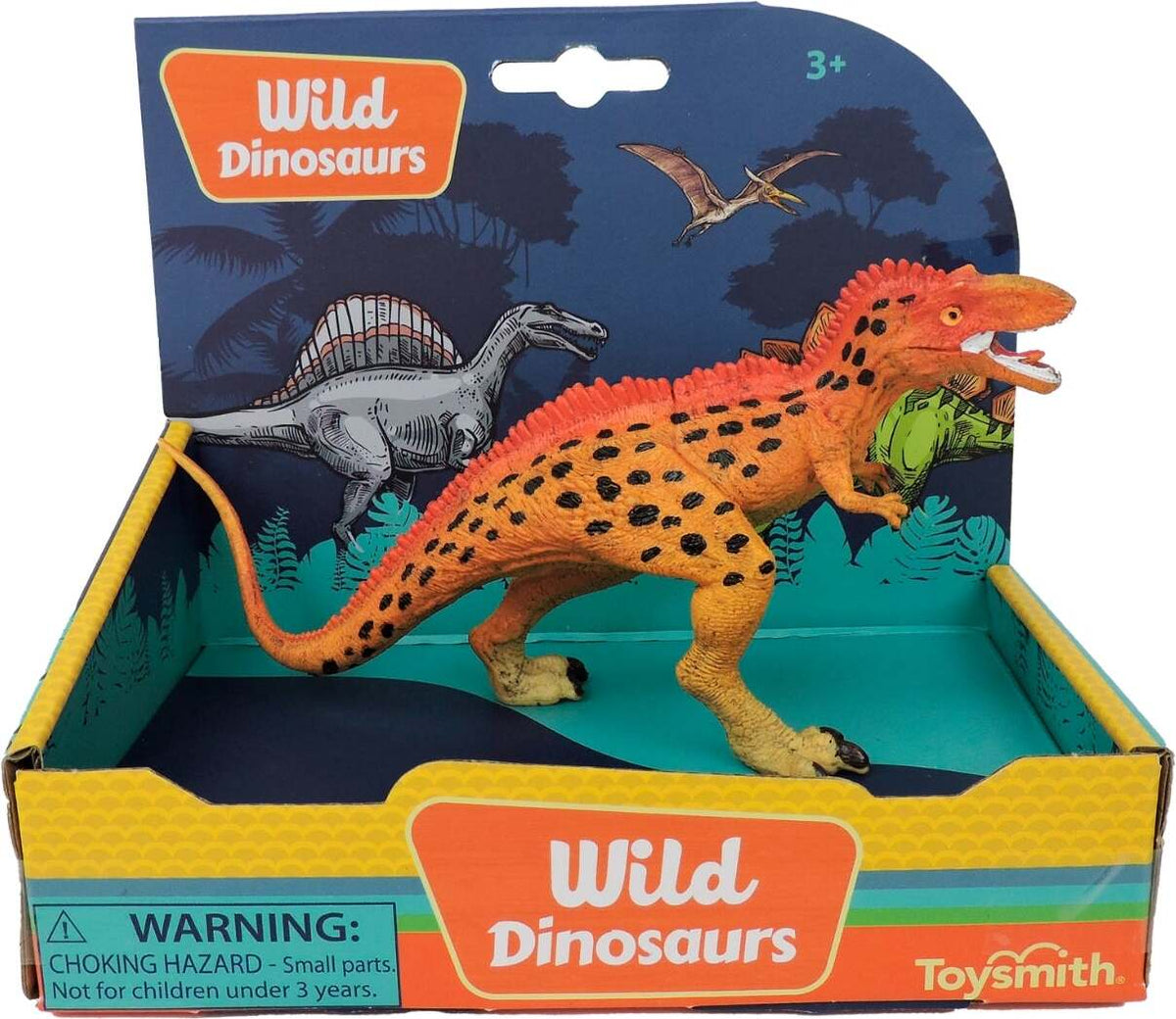 Toysmith 6in Wild Dinosaurs (assorted)