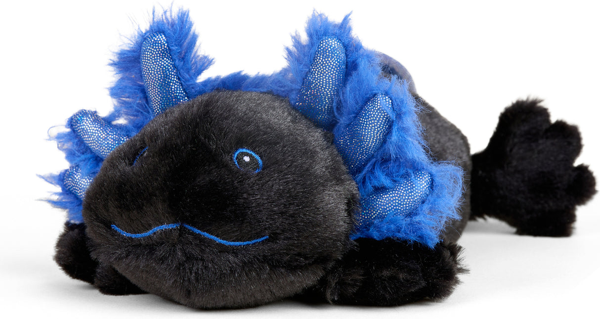 Black Axolotl Warmies® Junior