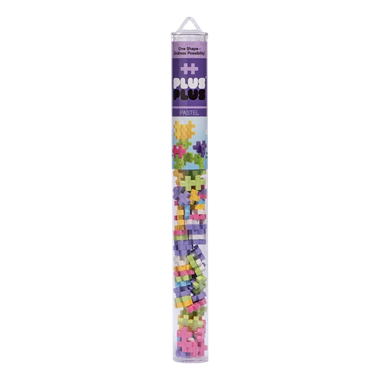 Plus-Plus 70 pc Tube, Pastel