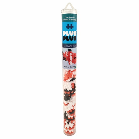 Plus-Plus 70 pc Tube, Clownfish