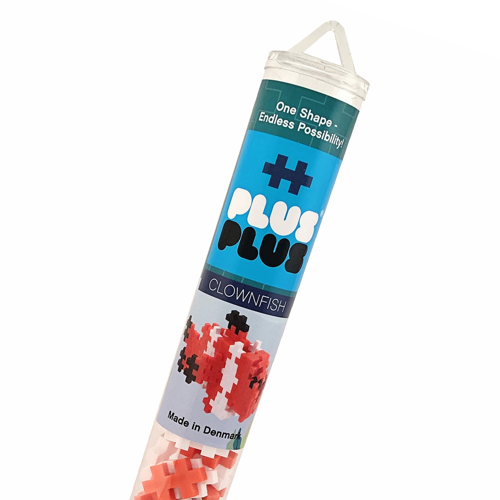 Plus-Plus 70 pc Tube, Clownfish