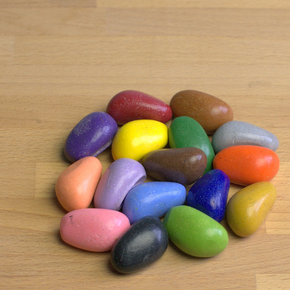 Crayon Rocks, set of 16