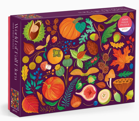 1000 Piece Puzzle, World of Fall Flora 