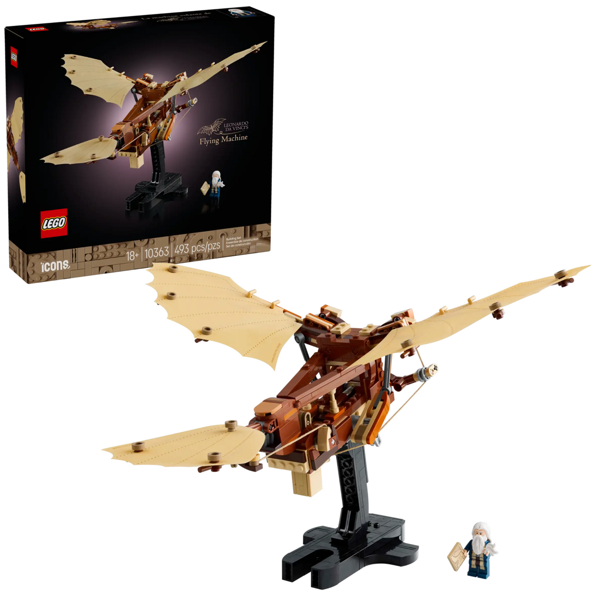 10363 Leonardo da Vinci's Flying Machine - LEGO Icons