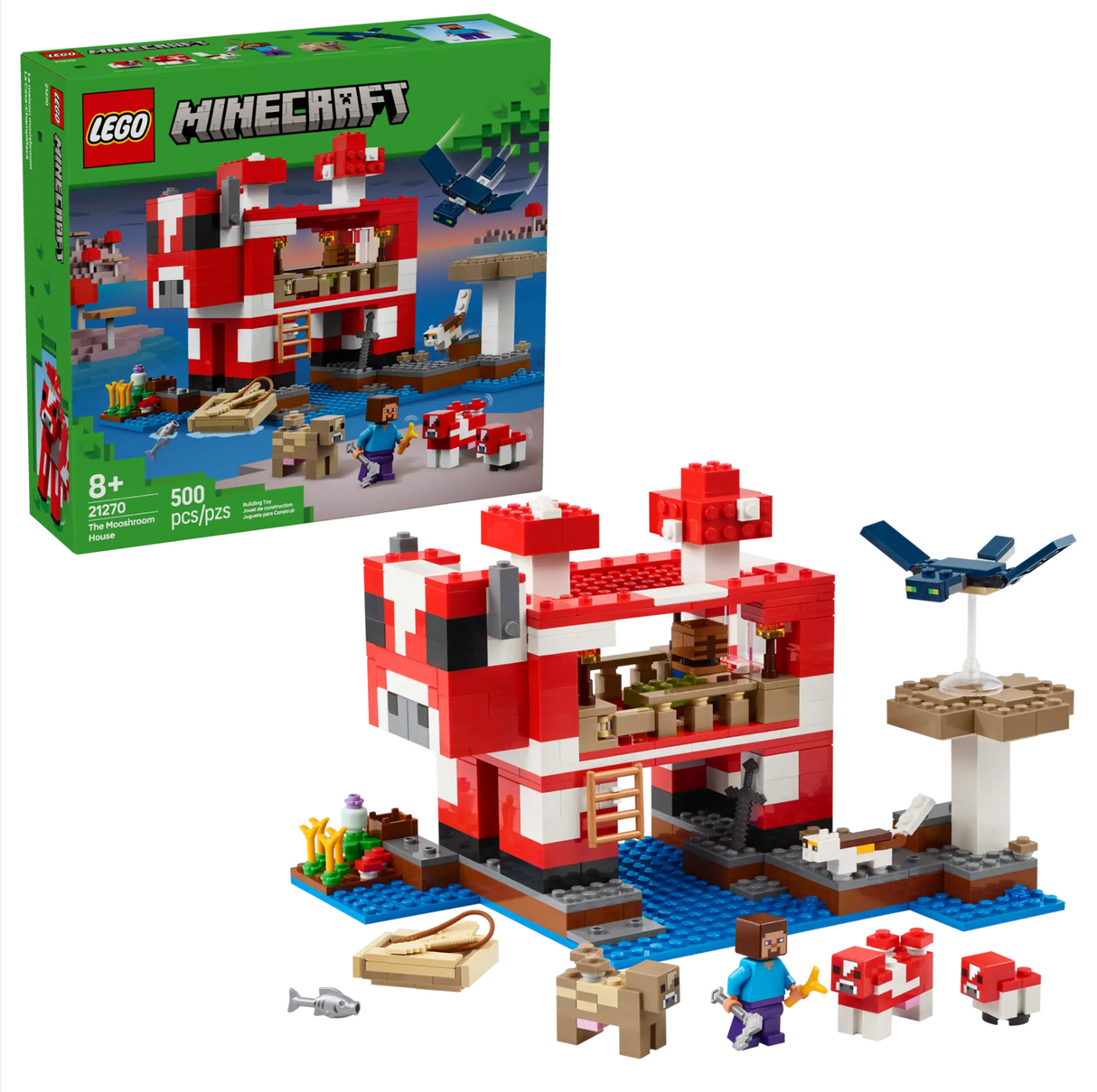 21270 The Mooshroom House - LEGO Minecraft