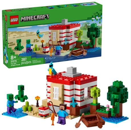 21275 The TNT Jungle House - LEGO Minecraft