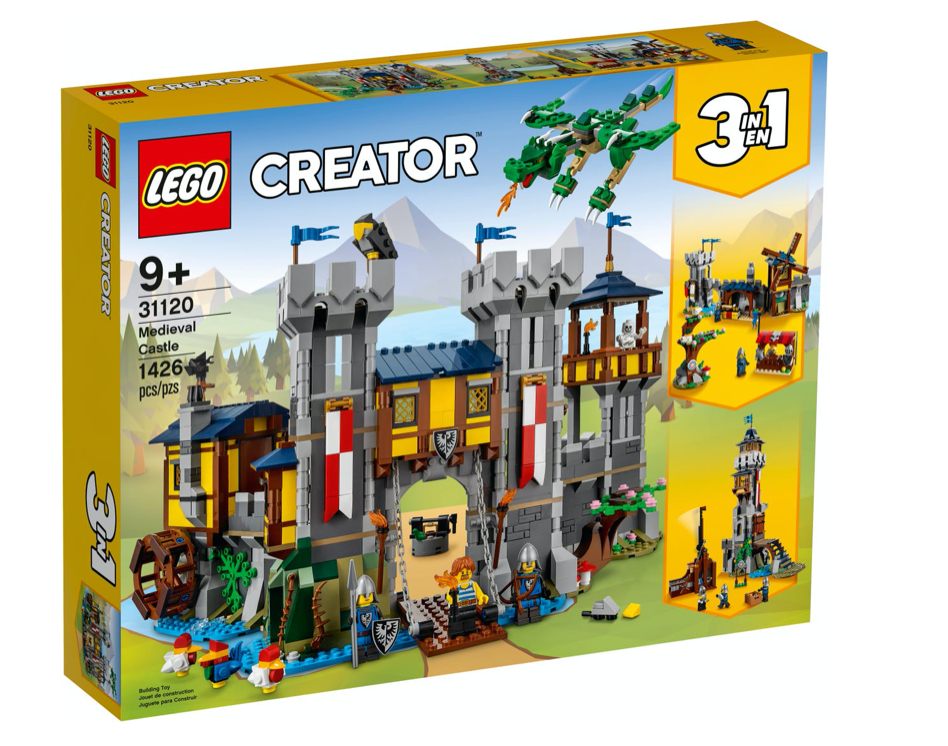 31120 Medieval Castle - LEGO Creator - Pickup Only