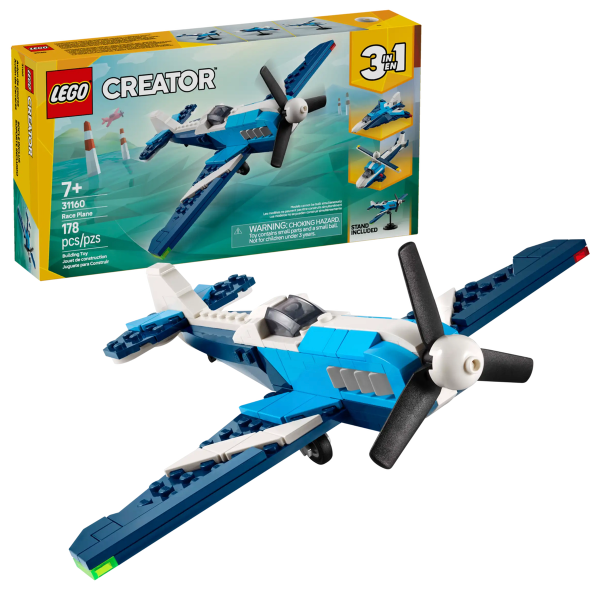 31160 Aircraft: Race Plane - LEGO Creator 3 in 1