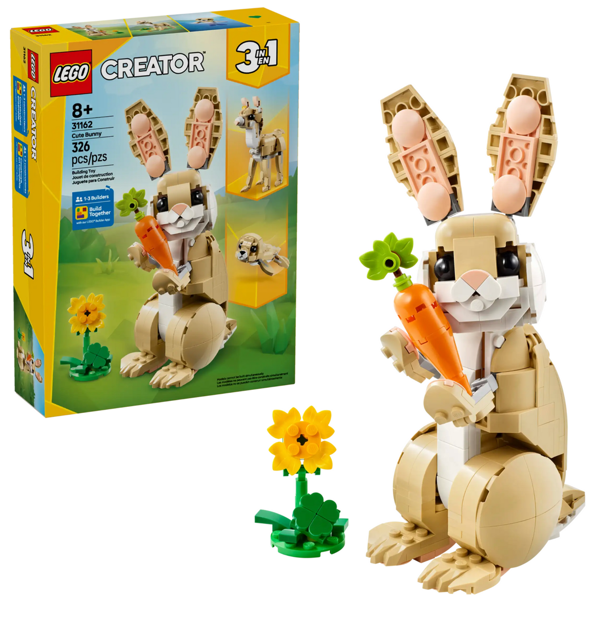 31162 Cute Bunny - LEGO Creator 3 in 1