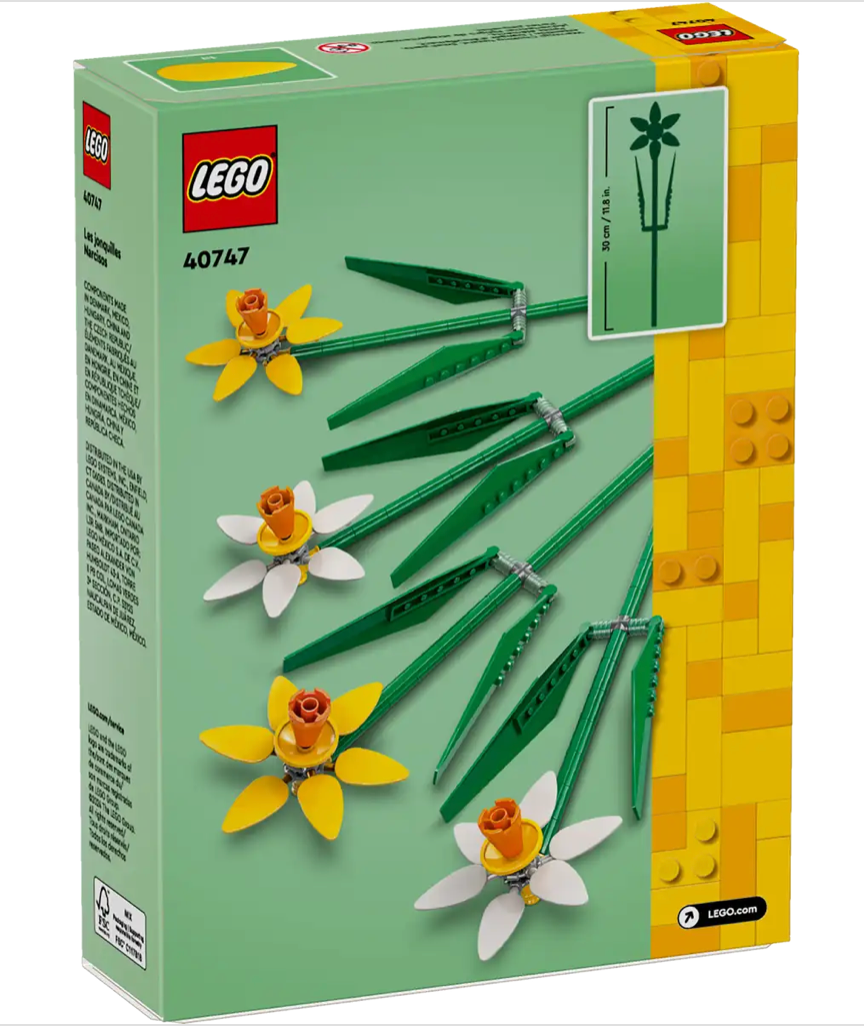 40747 Daffodils - LEGO