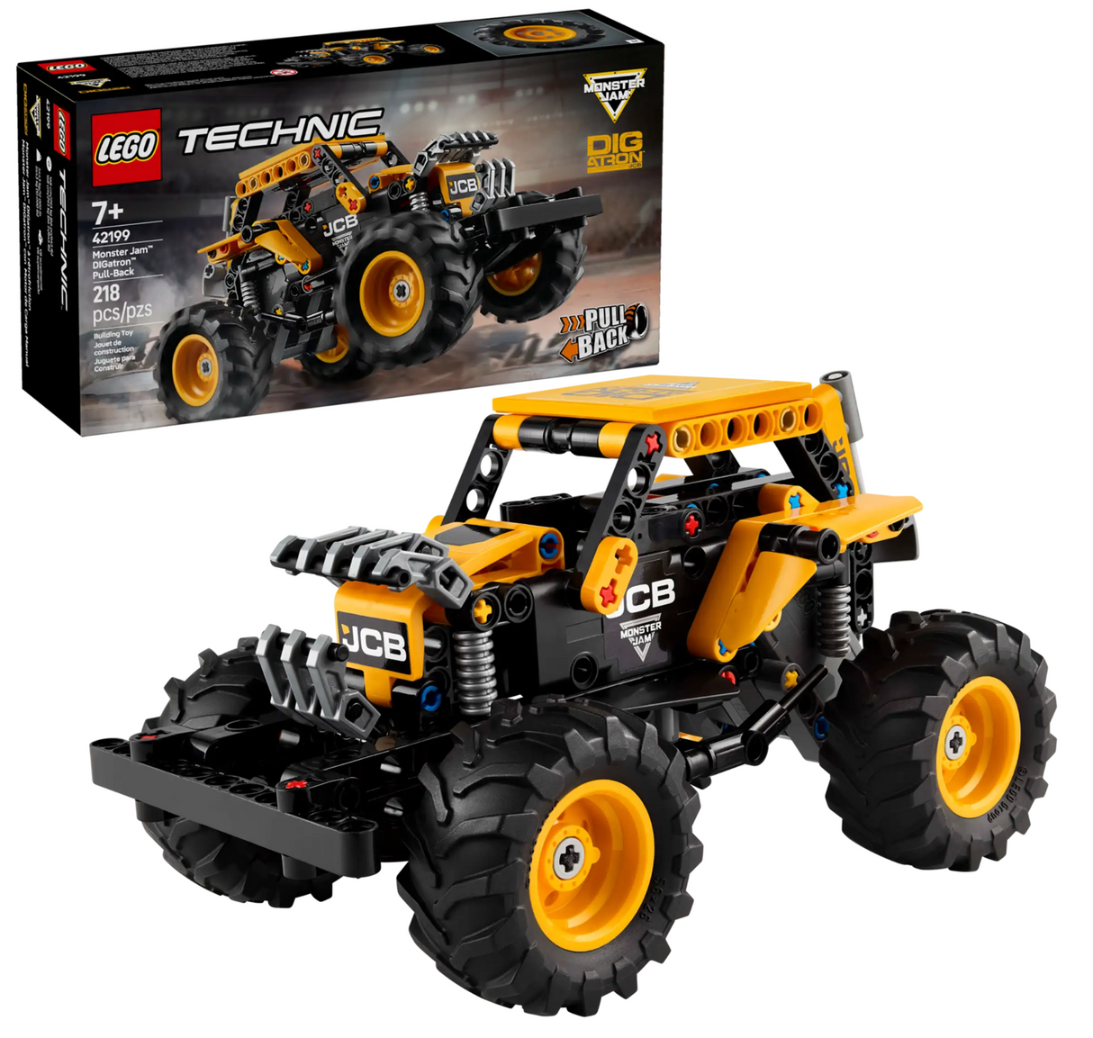 42199 Monster Jam DIGatron Pull-Back - LEGO Technic