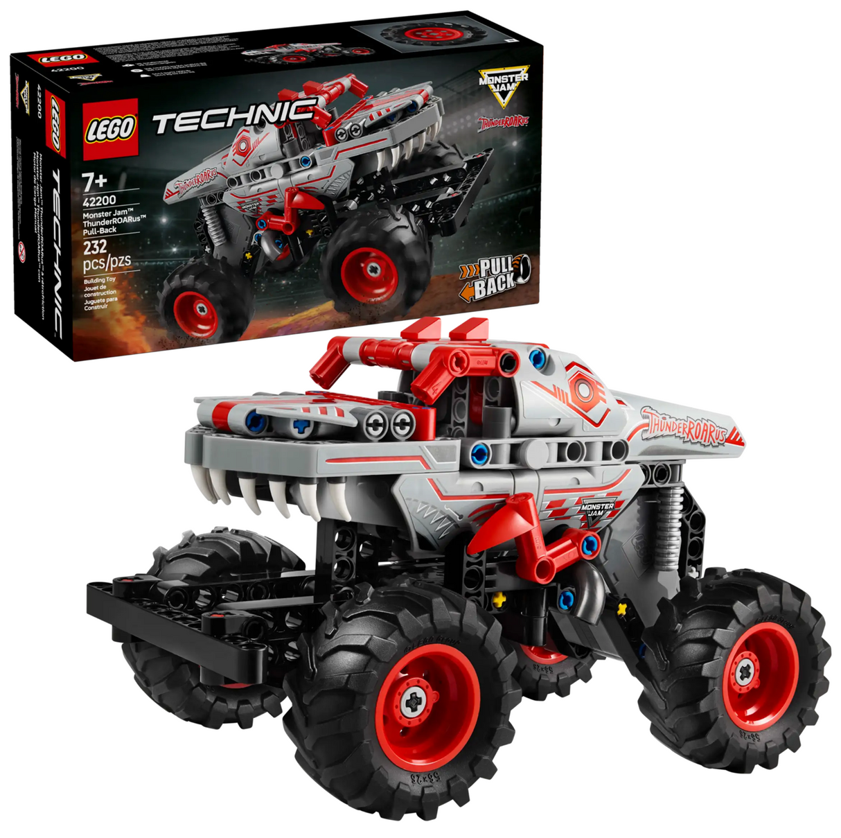 42200 Monster Jam ThunderROARus PullBack - LEGO Technic