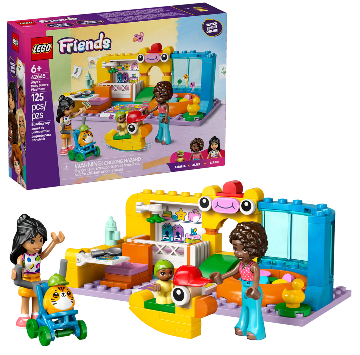 42645 Aliyas Baby Sisters Playroom LEGO Friends