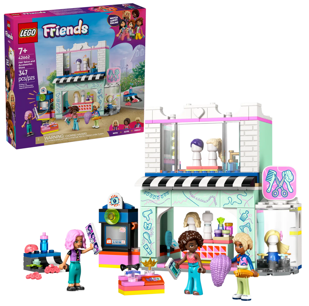 42662 Hair Salon and Accessories Store LEGO Friends