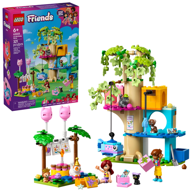 42666 Cat Birthday Party Treehouse - LEGO Friends