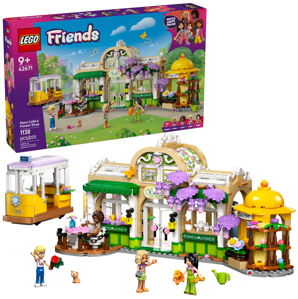 42671 Plant Cafe and Flower Shop - LEGO Friends