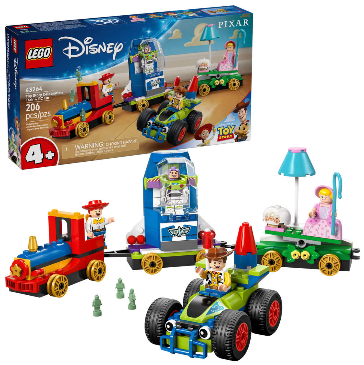 43264 Toy Story Celebration Train and Car - LEGO Disney