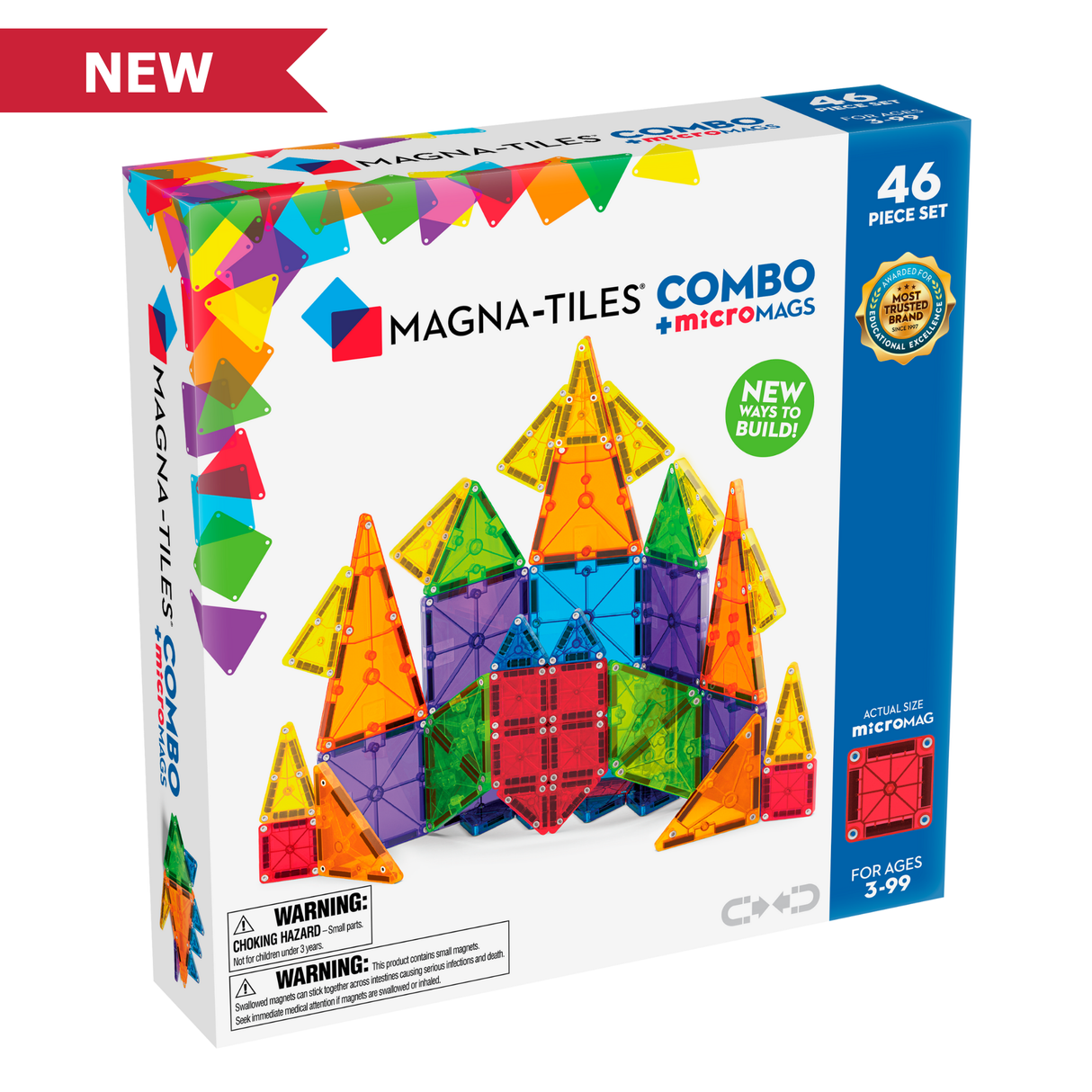 Magna-Tiles Combo 46 Piece Set