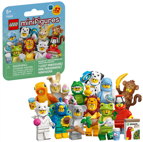 71051 Animal Minigure Series 28 - LEGO Minifigures - Single - Random Pick
