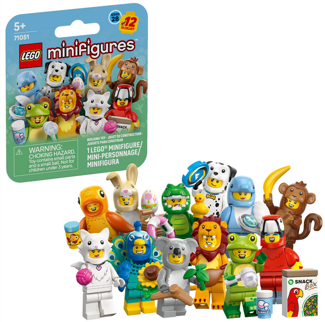 71051 Animal Minigure Series 28 - LEGO Minifigures - Single - Random Pick