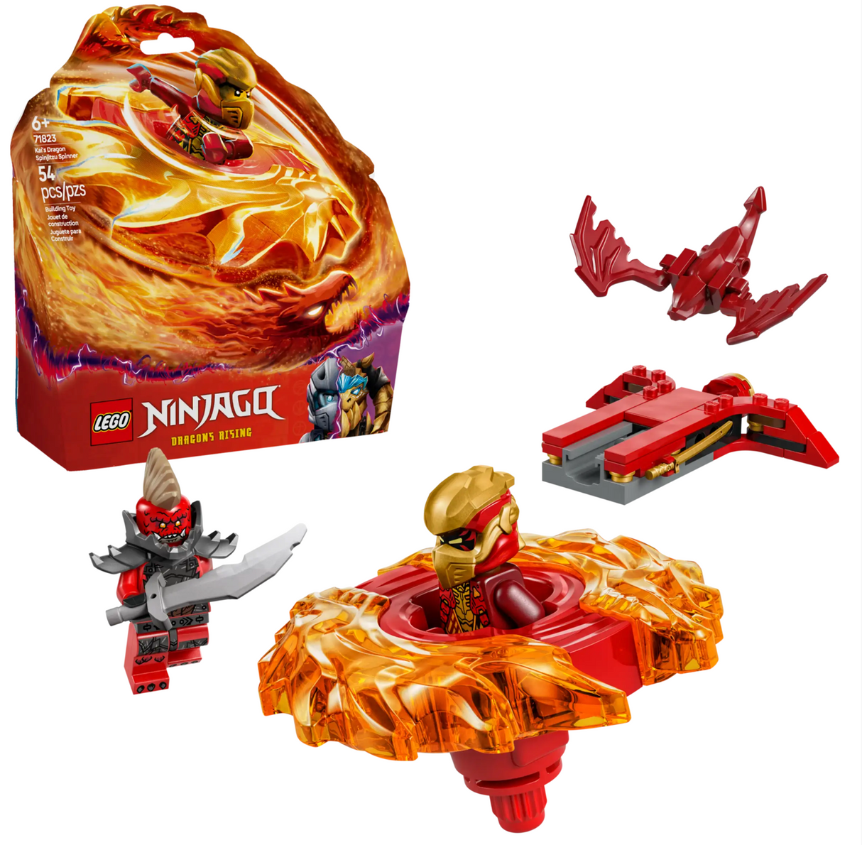 71823 Kai's Dragon Spinjitzu Spinner - LEGO Ninjago