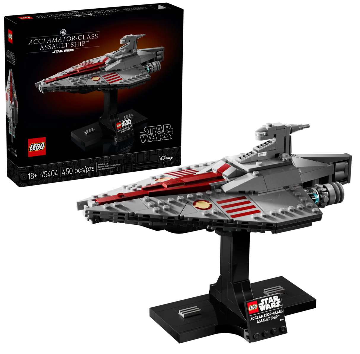 75404 Acclamator-Class Assault Ship - LEGO Star Wars