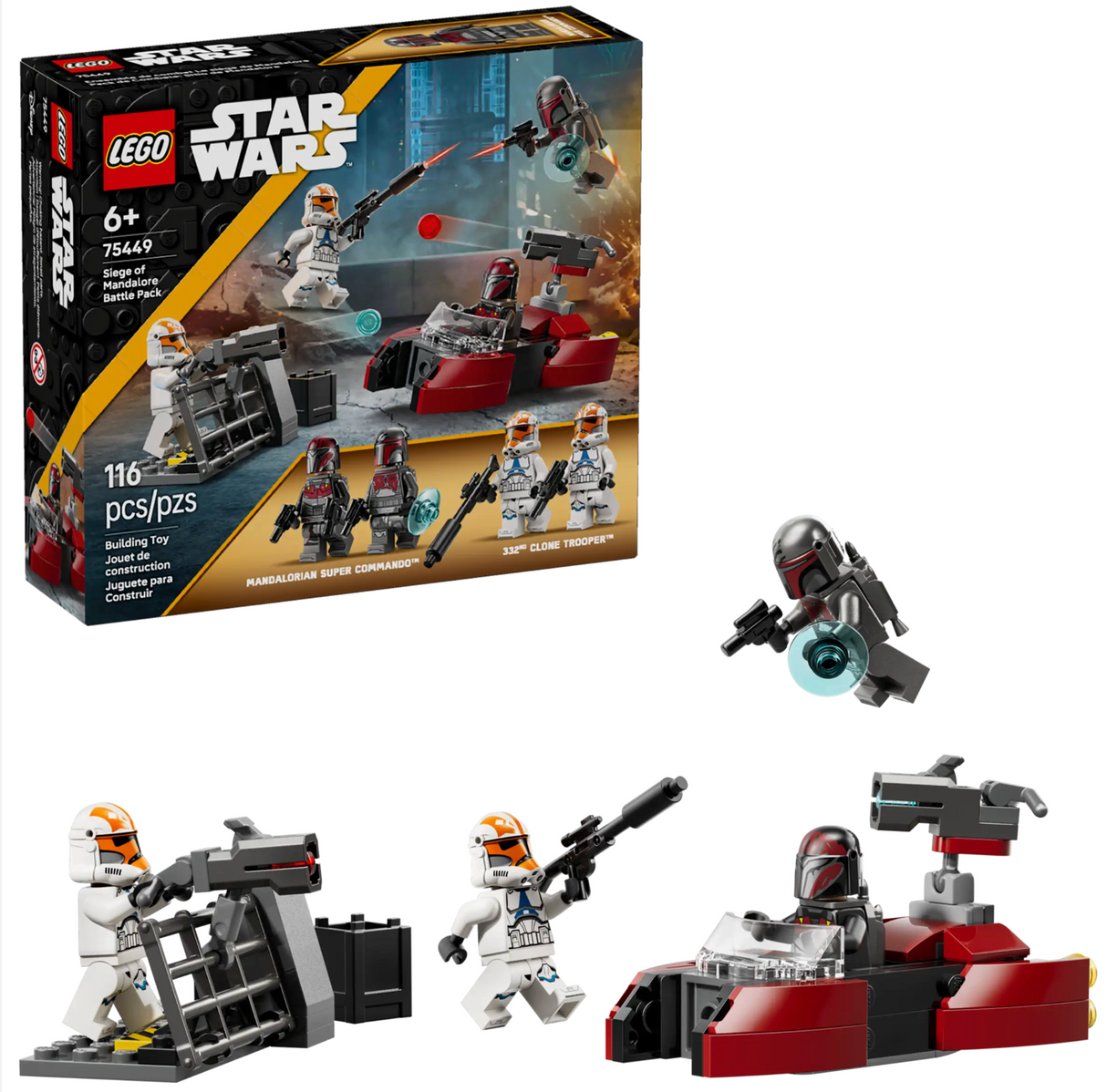 75449 Siege of Mandalore Battle Pack - LEGO Star Wars