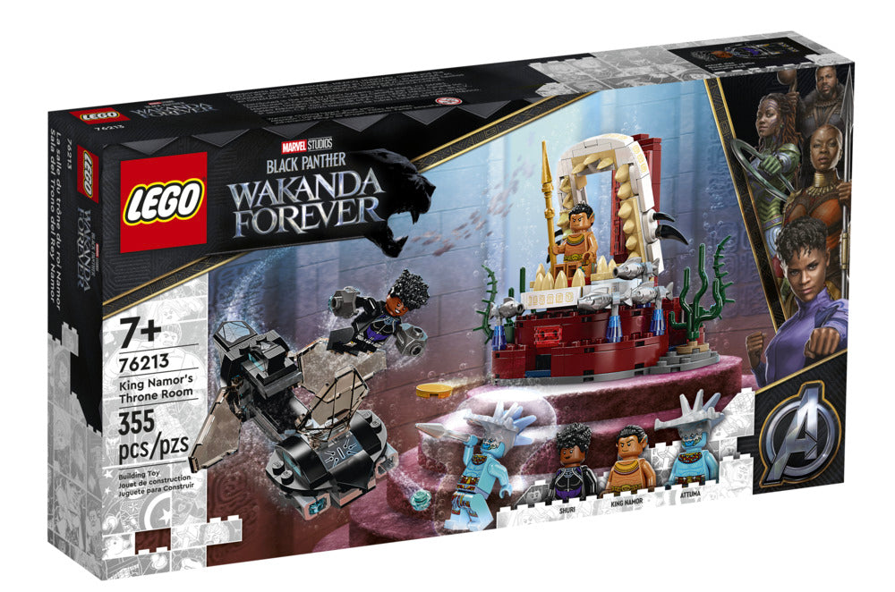 76213 King Namor's Throne Room - LEGO Marvel