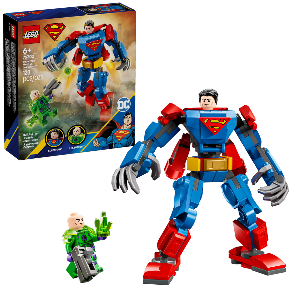 76302 Superman Mech vs. Lex Luthor - LEGO DC