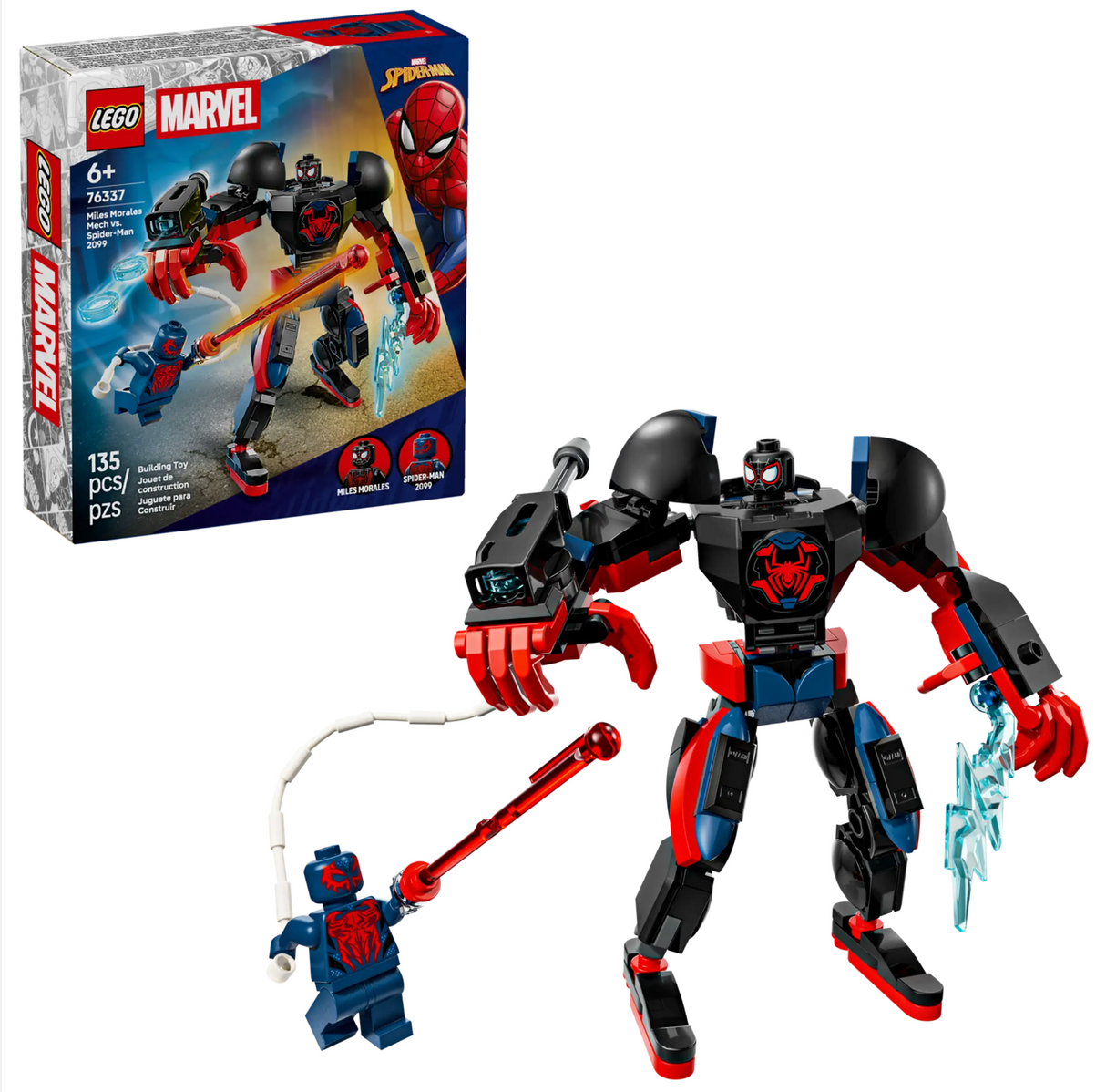 76337 Miles Morales Mech vs Spiderman 2099 - LEGO Marvel