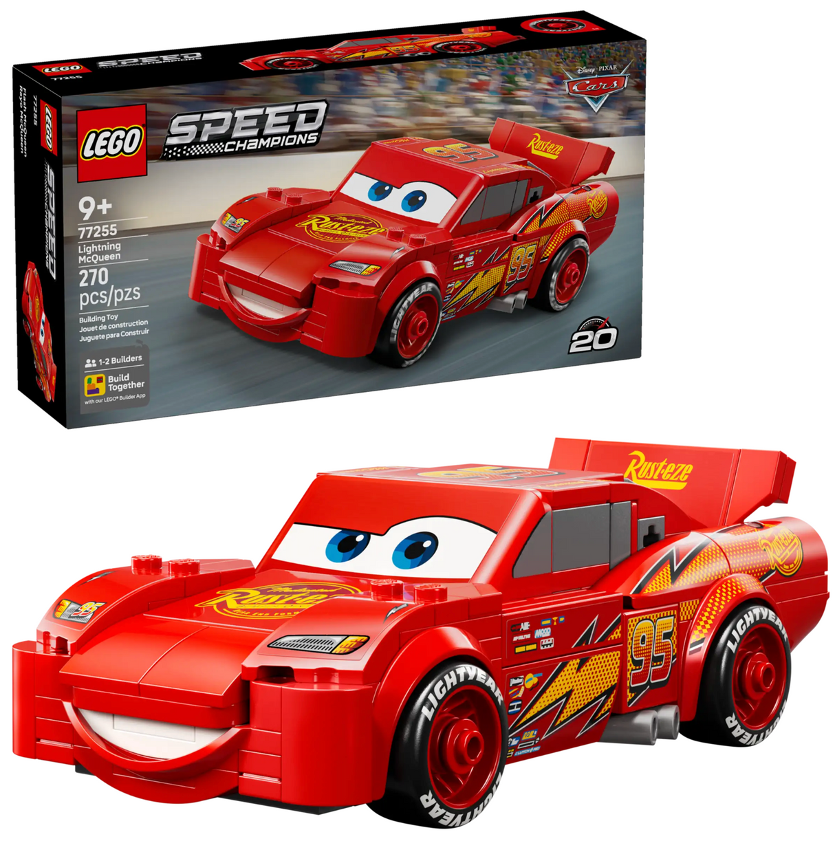 77255 Lightning McQueen - LEGO Speed Champions