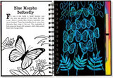 Scratch and Sketch Trace Along Butterflies and Friends