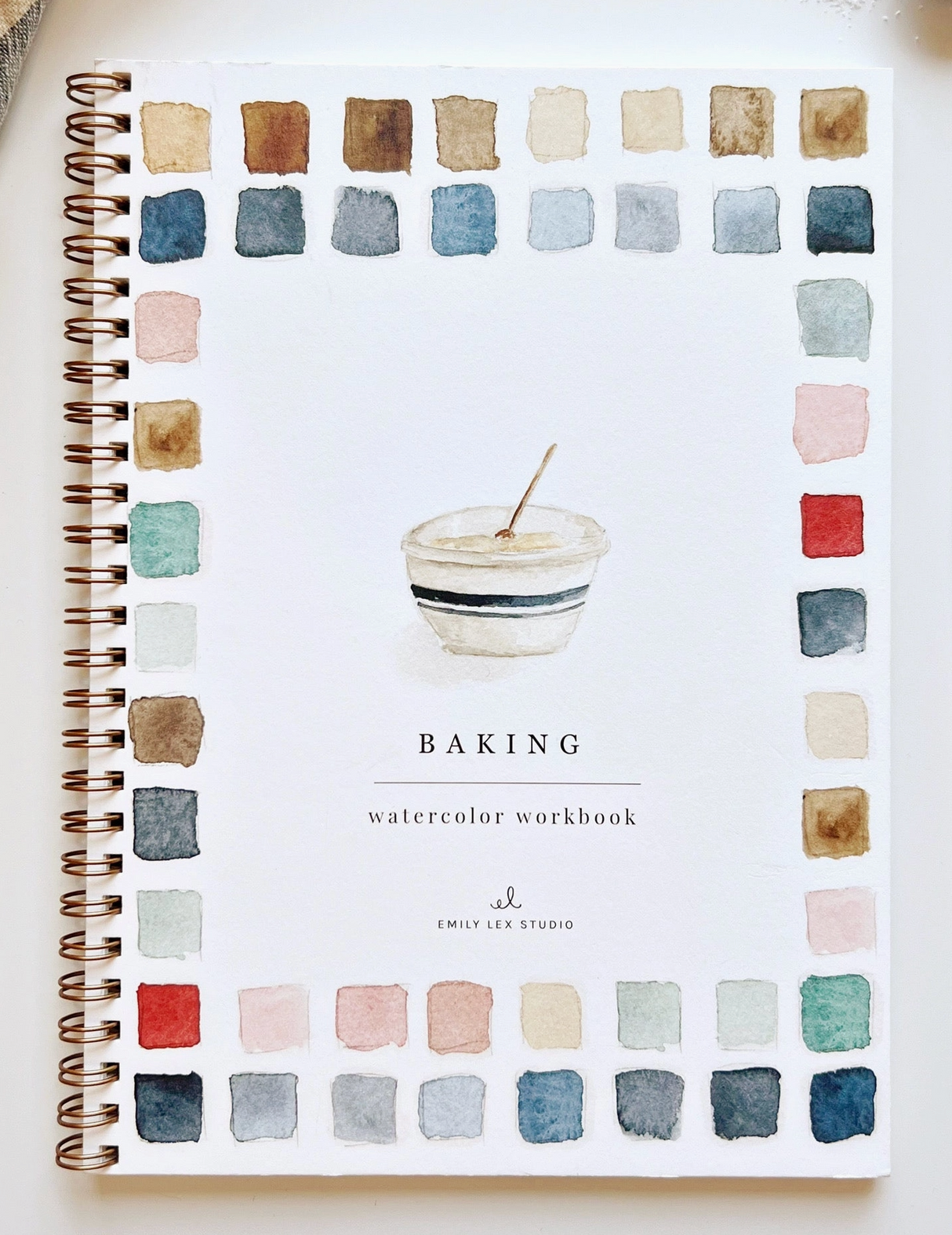 Baking Watercolor Workbook