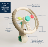 Bitzy Driver Stroller Steering Wheel Toy Preschool Itzy Ritzy
