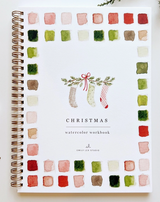 Christmas Watercolor Workbook