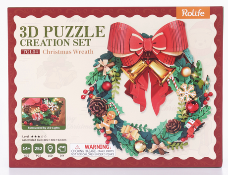 Christmas Wreath 3D Puzzle